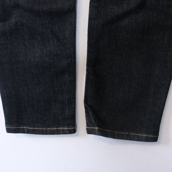 Frame Denim Ali High Rise Distressed Jeans Dark Wash Soft Stretchy - Picture 7 of 13